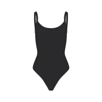COTTON JERSEY SCOOP NECK BODYSUIT