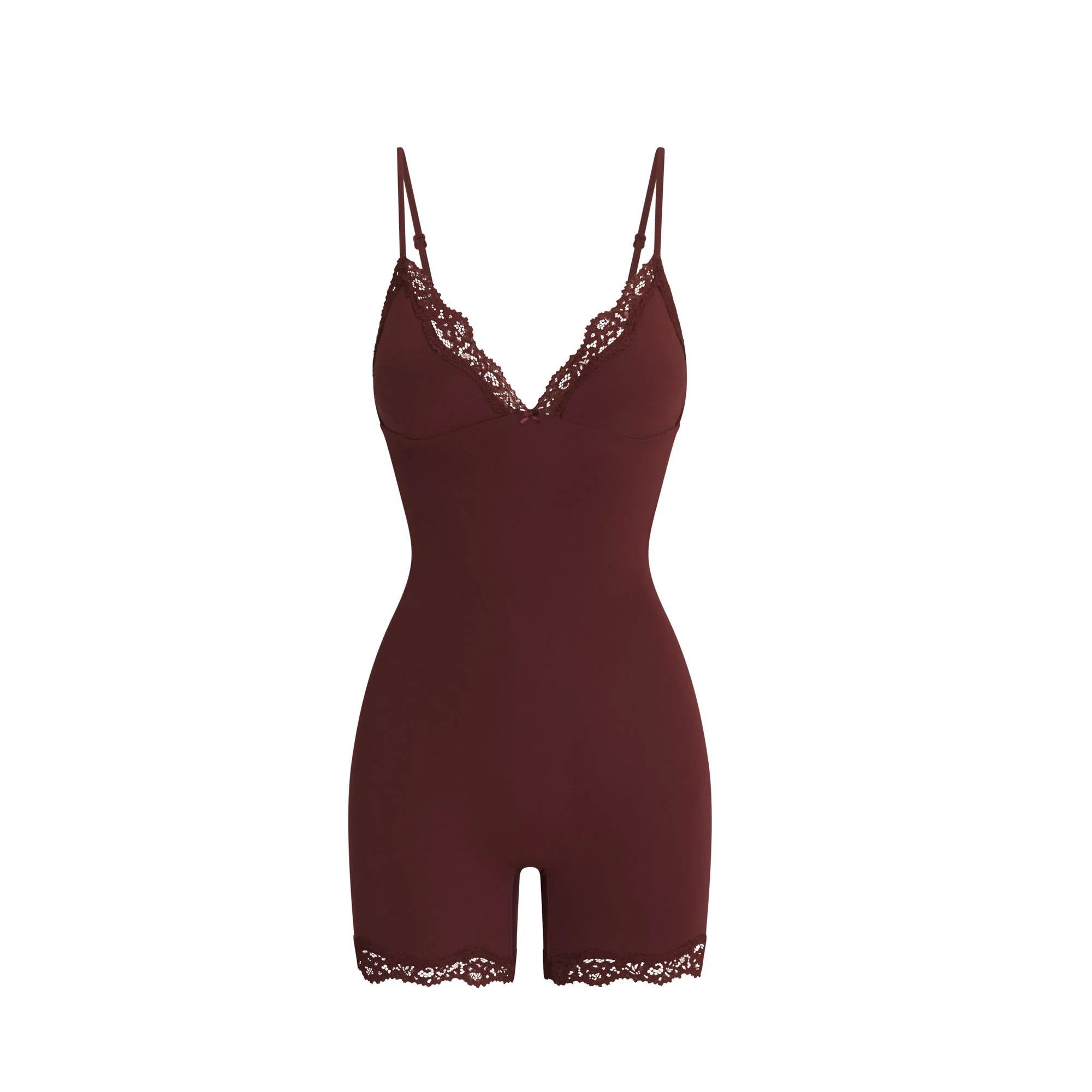 FITS EVERYBODY LACE TRIANGLE ONESIE