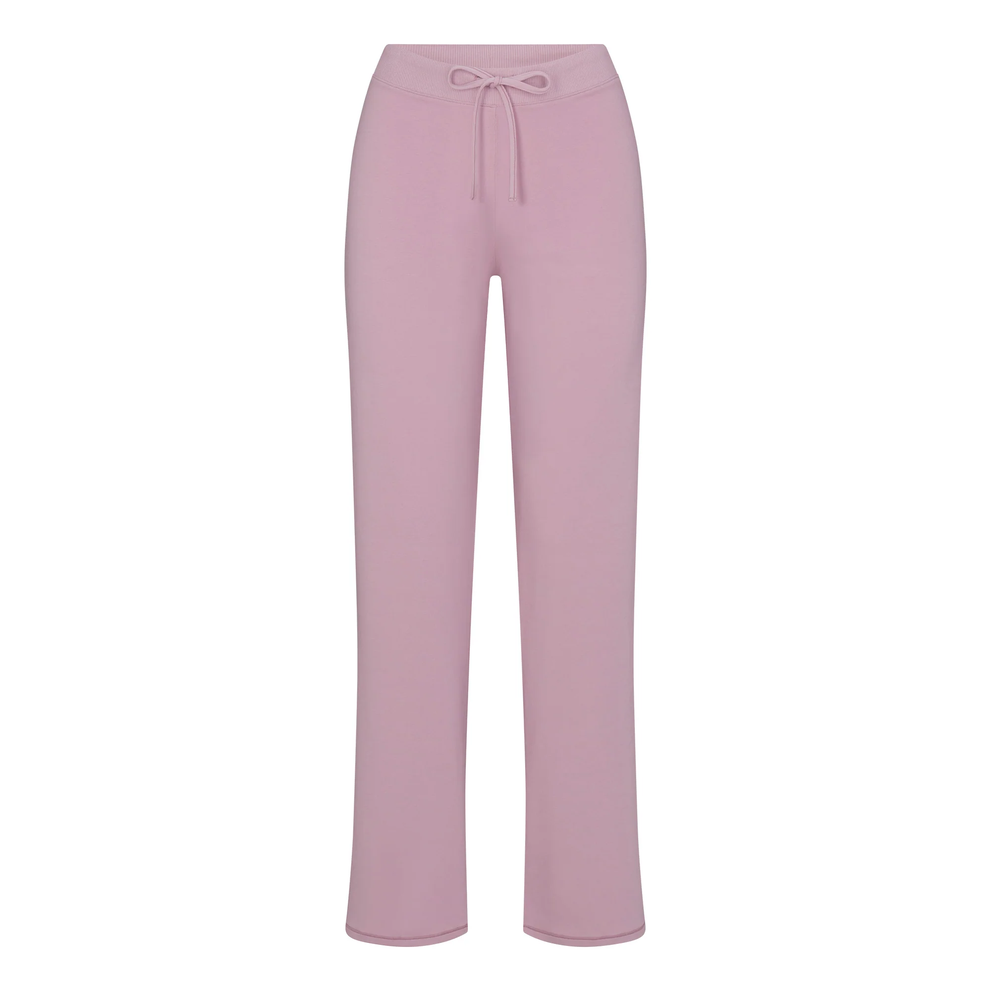 COTTON JERSEY STRAIGHT LEG PANT