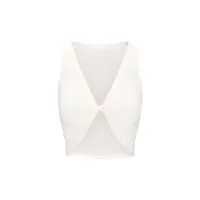 COTTON TWIST CROPPED TANK
