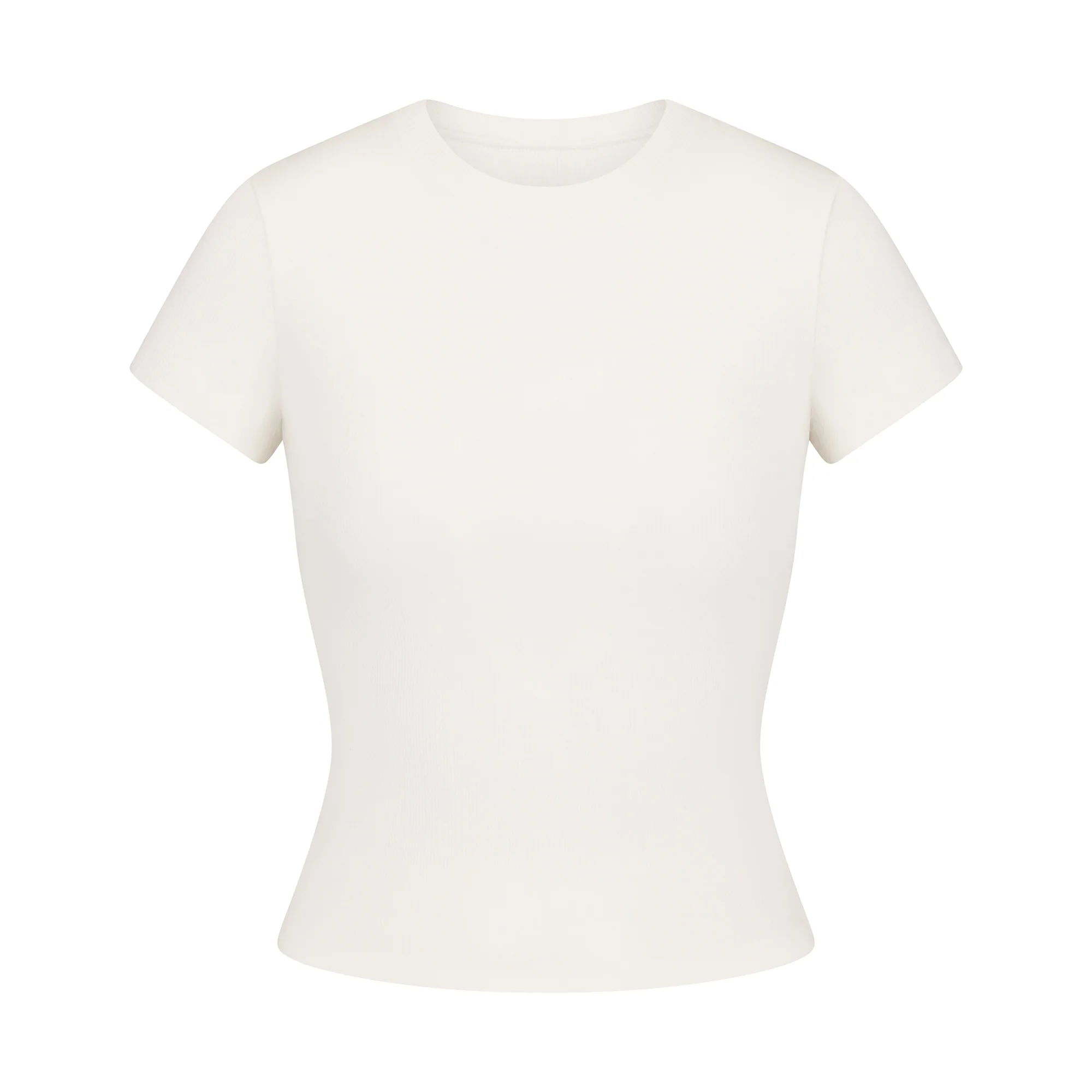 COTTON RIB T-SHIRT
