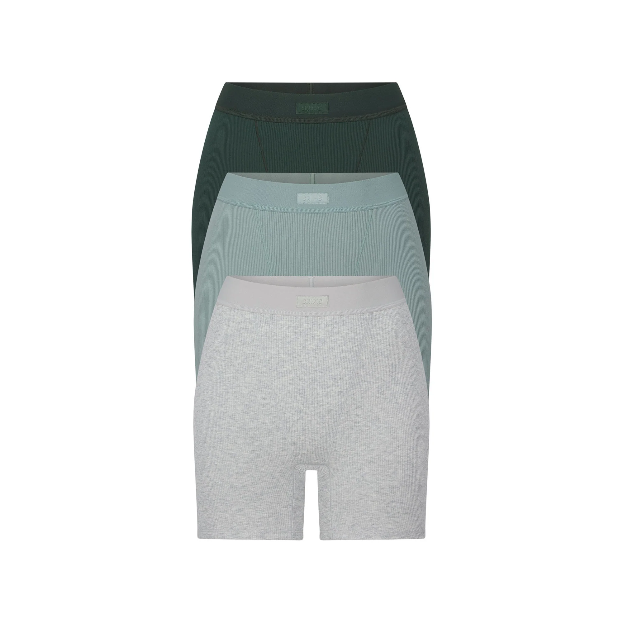 COTTON RIB BOXER 3-PACK