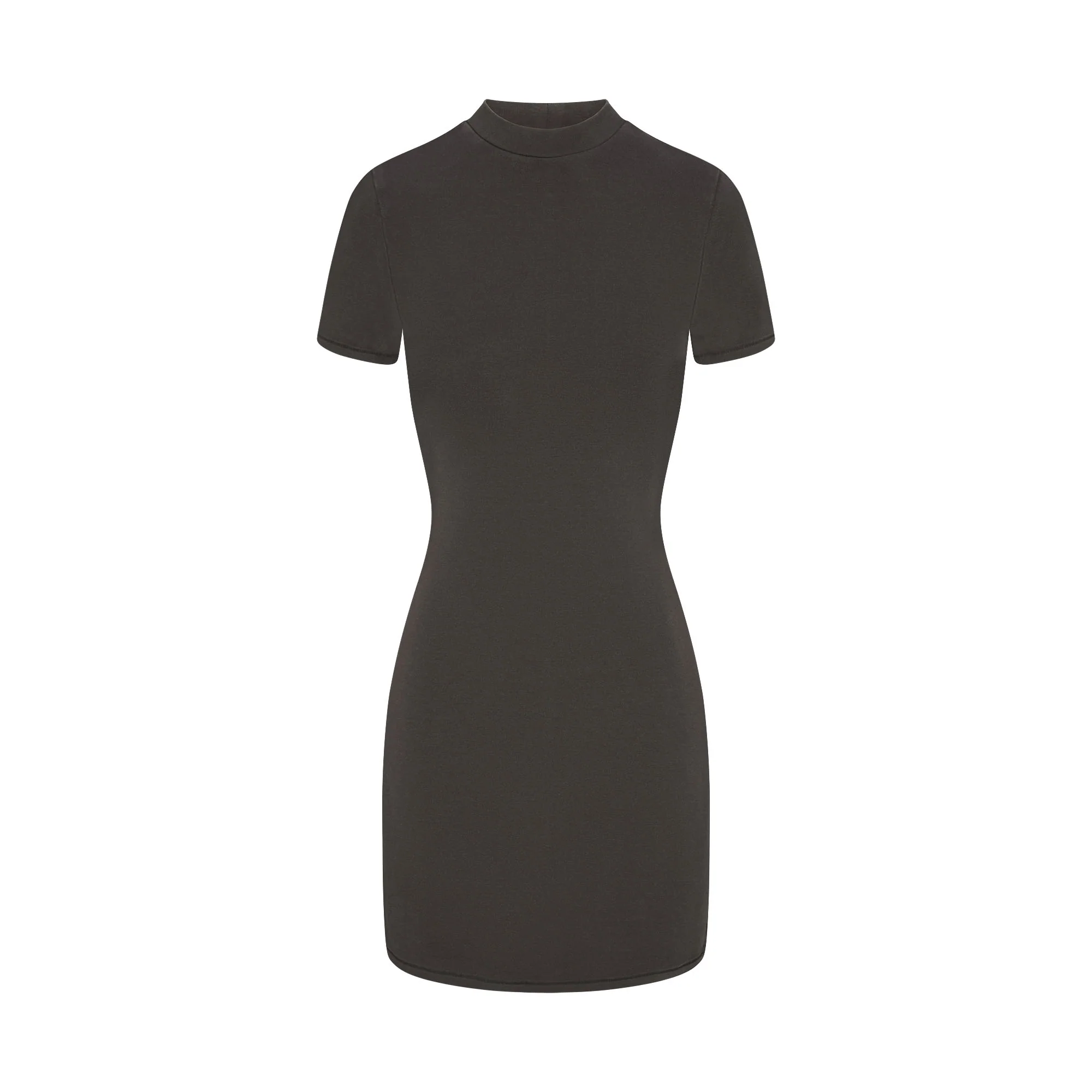 OUTDOOR MOCK NECK MINI DRESS