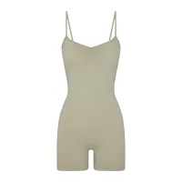 MICRO POINTELLE TANK ONESIE
