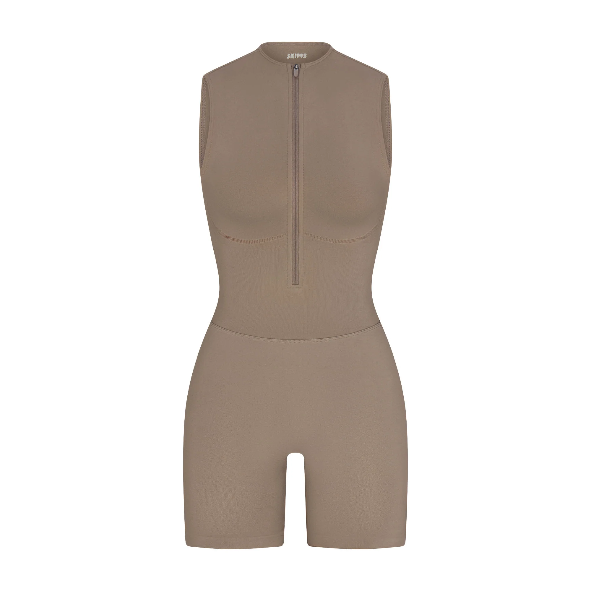 CONTOUR NYLON ZIP FRONT ONESIE