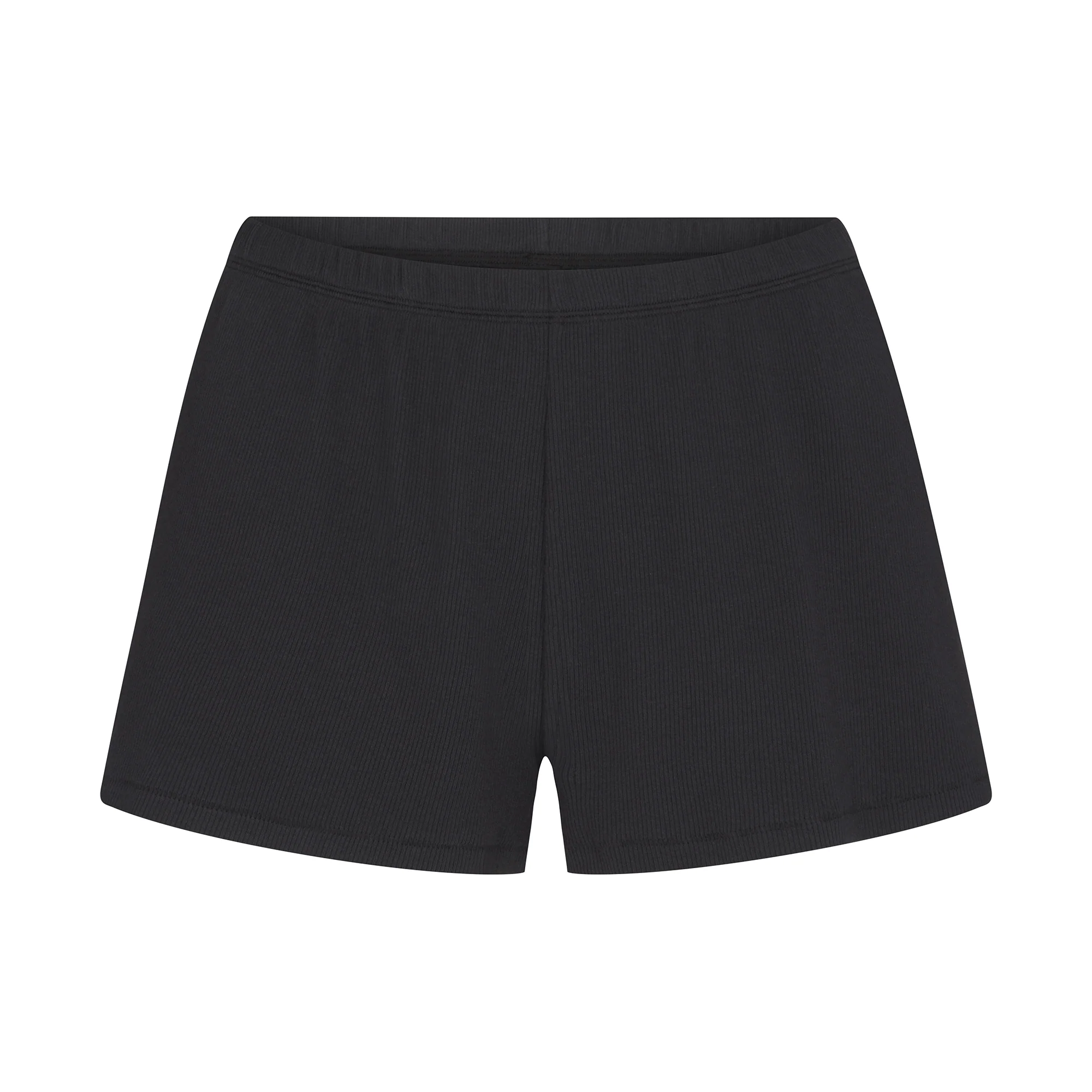 COTTON RIB LOOSE SHORT