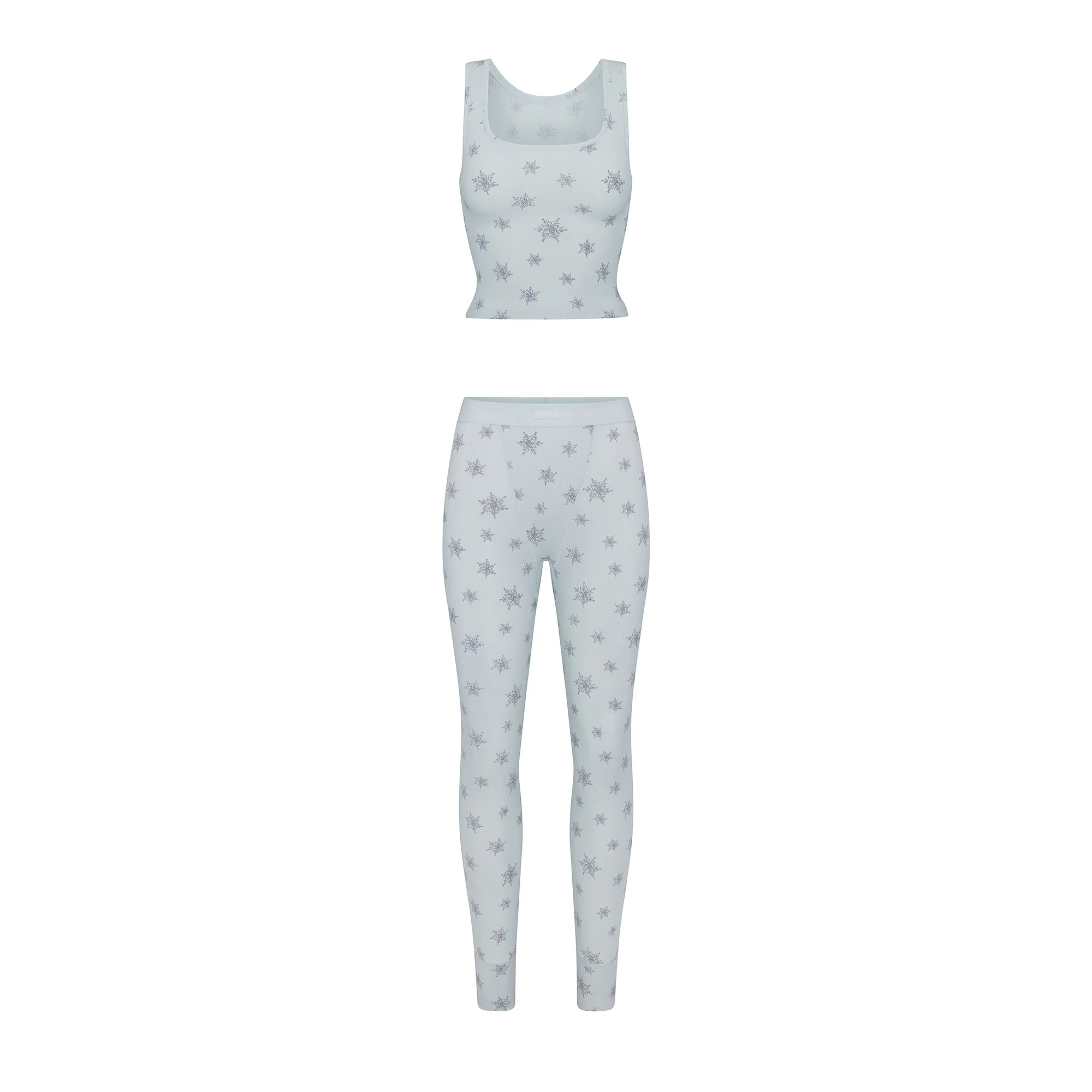 COTTON RIB TANK AND LEGGING SET