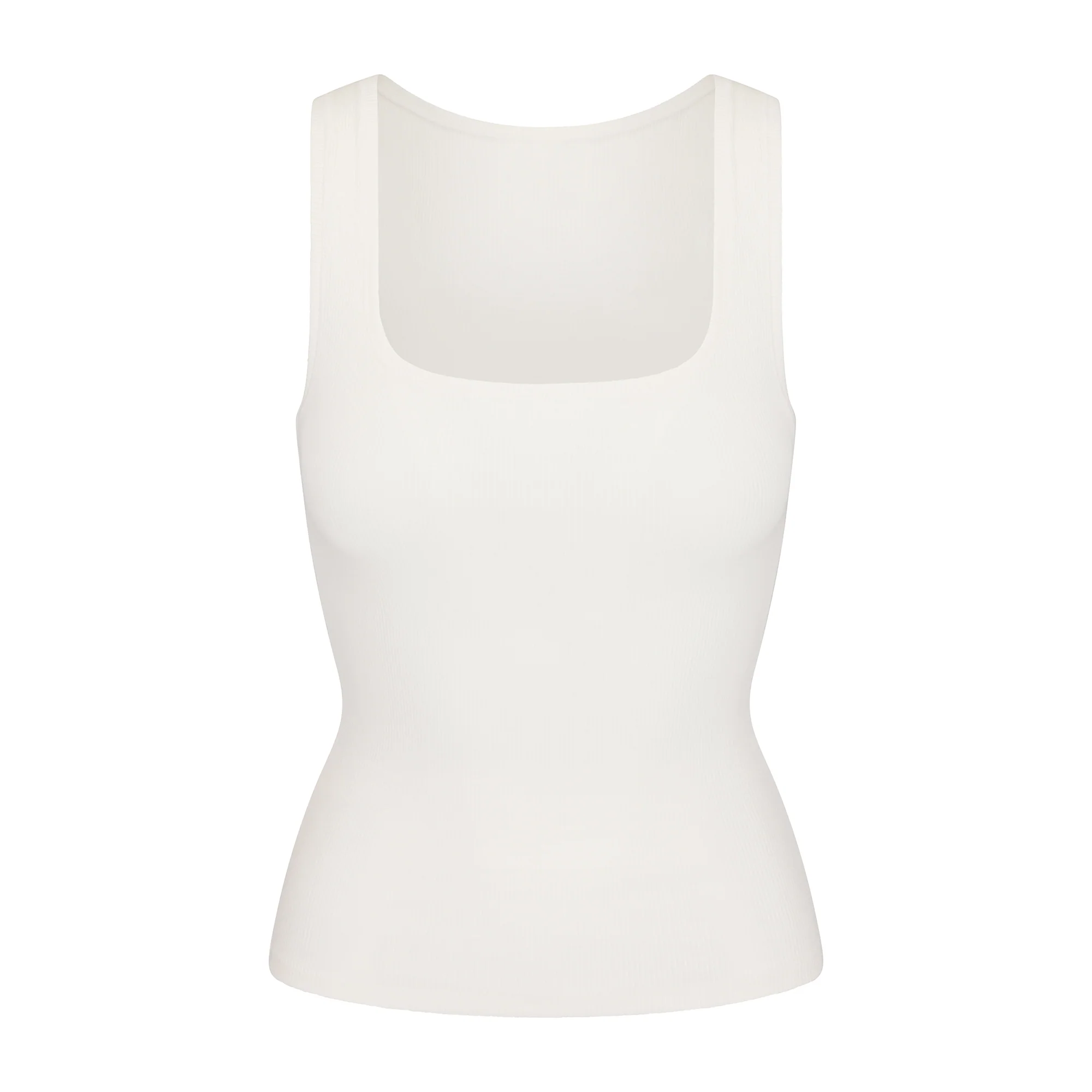 COTTON RIB LONG TANK