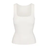 COTTON RIB LONG TANK