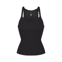 COTTON RIB SCOOP TANK