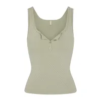 MICRO POINTELLE HENLEY TANK