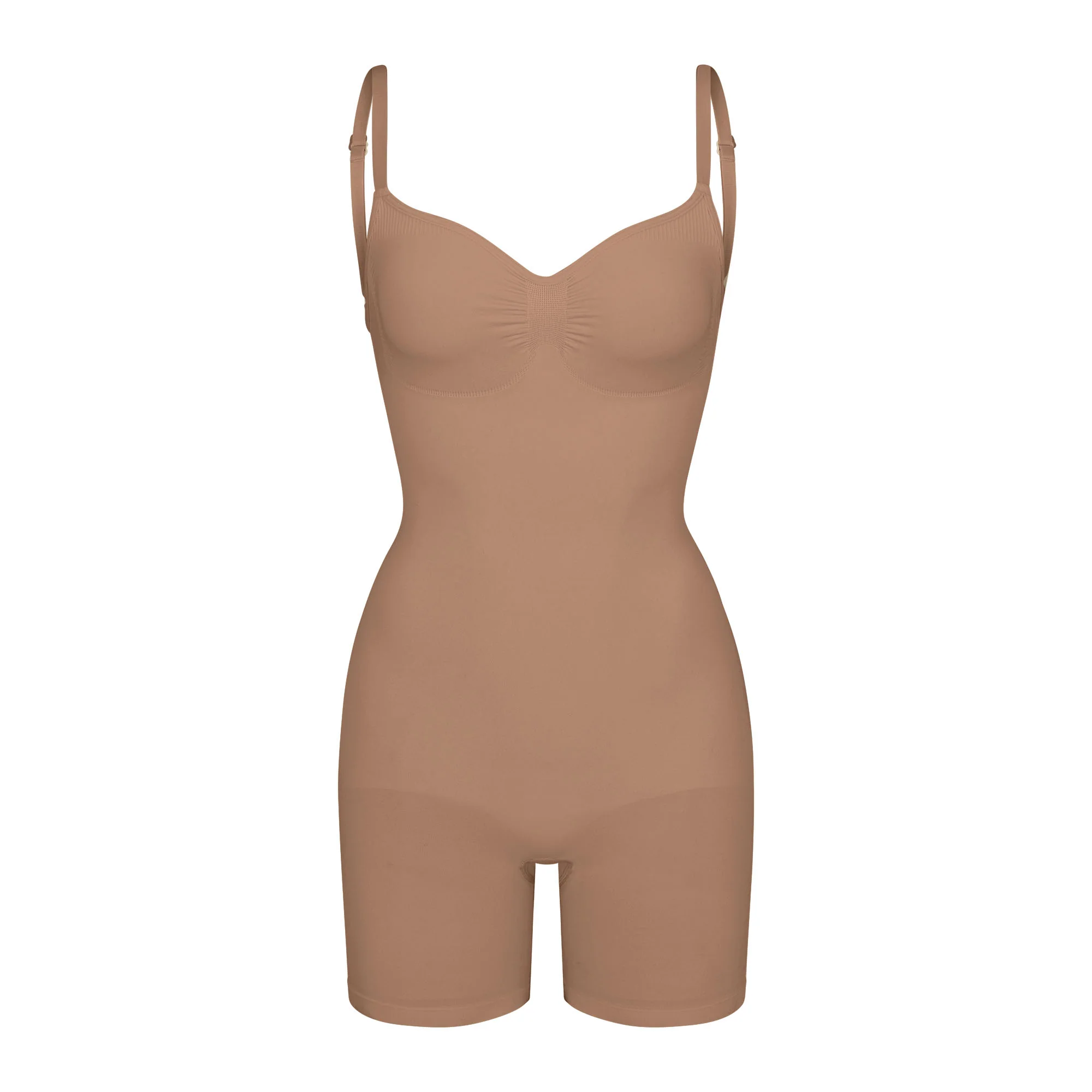 SEAMLESS SCULPT LOW BACK MID THIGH BODYSUIT