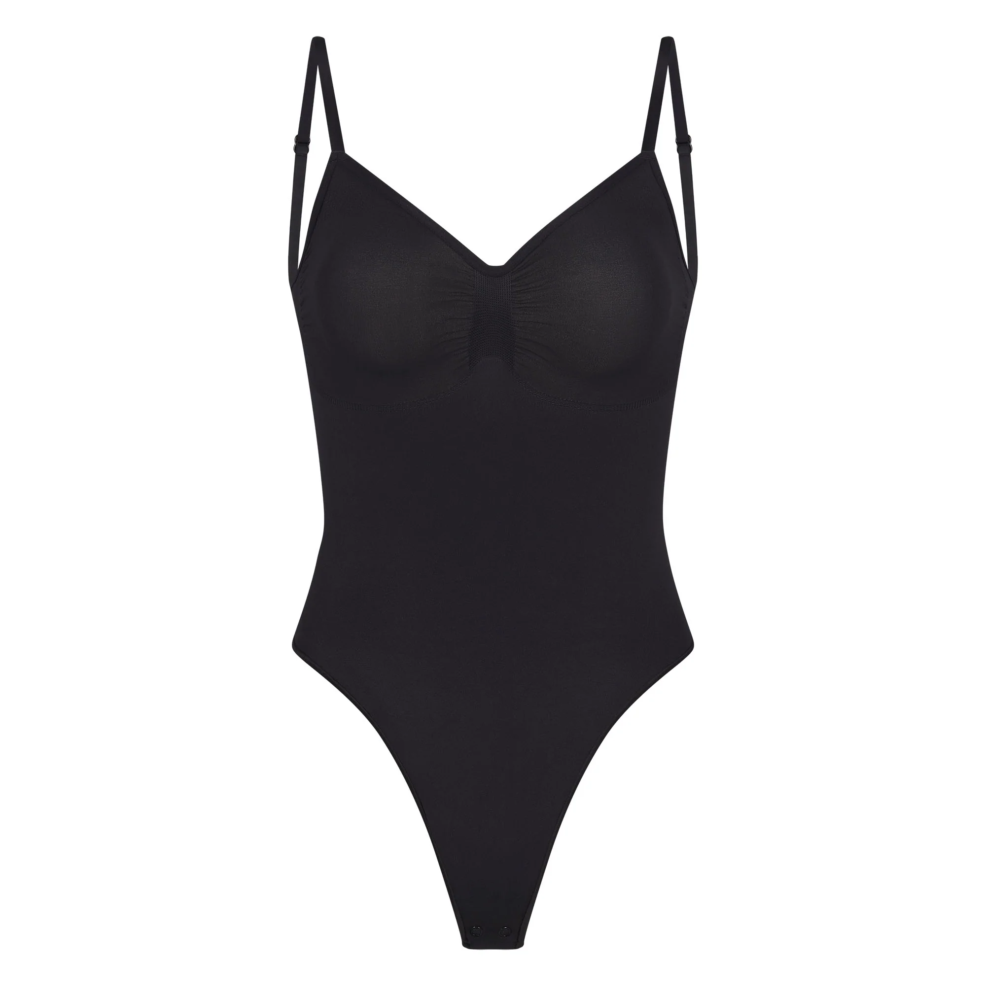 SEAMLESS SCULPT LOW BACK THONG BODYSUIT