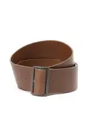 BR/UNEVENE DYEING 50MM SKIRT BELT