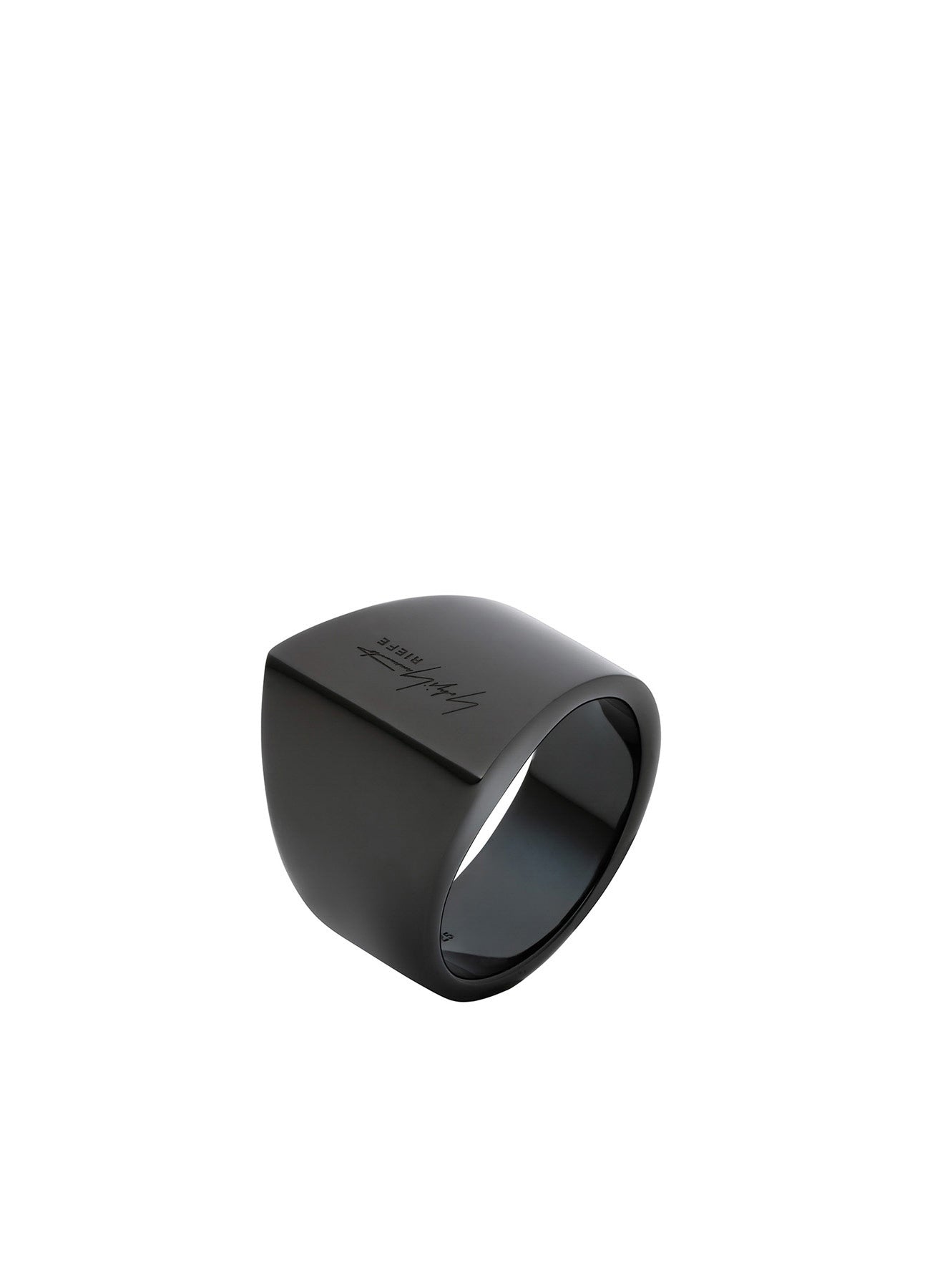 SILVER 925 BK KNUCKLE RING BK