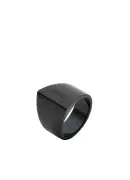 SILVER 925 BK KNUCKLE RING BK