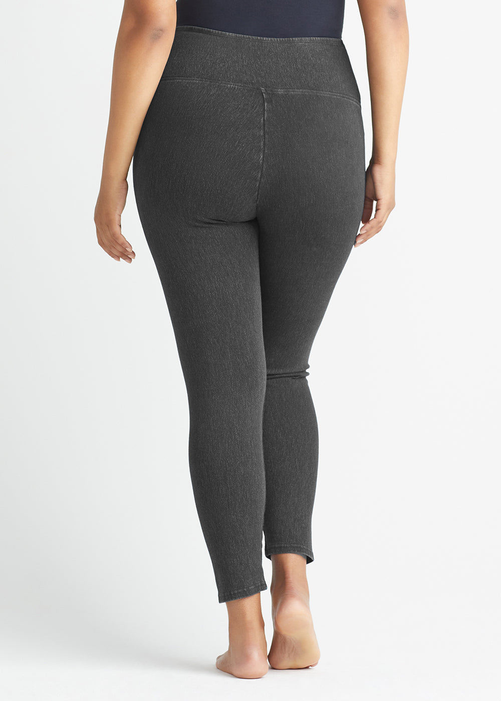Denim Shaping Legging(Charcoal,XS)