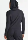 Cropped Hoodie(Black,XS)