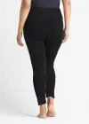 Denim Shaping Legging(Black,XS)