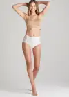 Non-Shaping Bonded Brief w/ Mesh(Blue Blush,S)