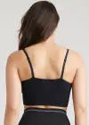 Convertible Scoop Neck Unlined Bralette - Yummie SoftServe™(Black,S/M)