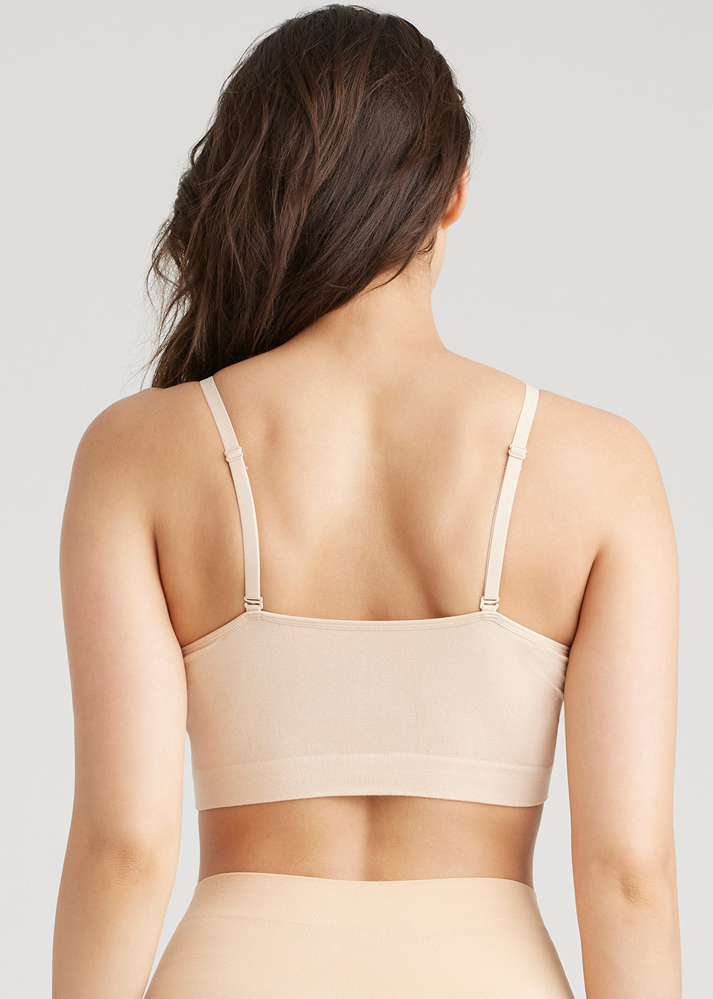 Convertible Scoop Neck Unlined Bralette - Yummie SoftServe™(Frappe,S/M)