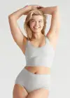 Jules Longline Bra Top(Heather Grey,S/M)