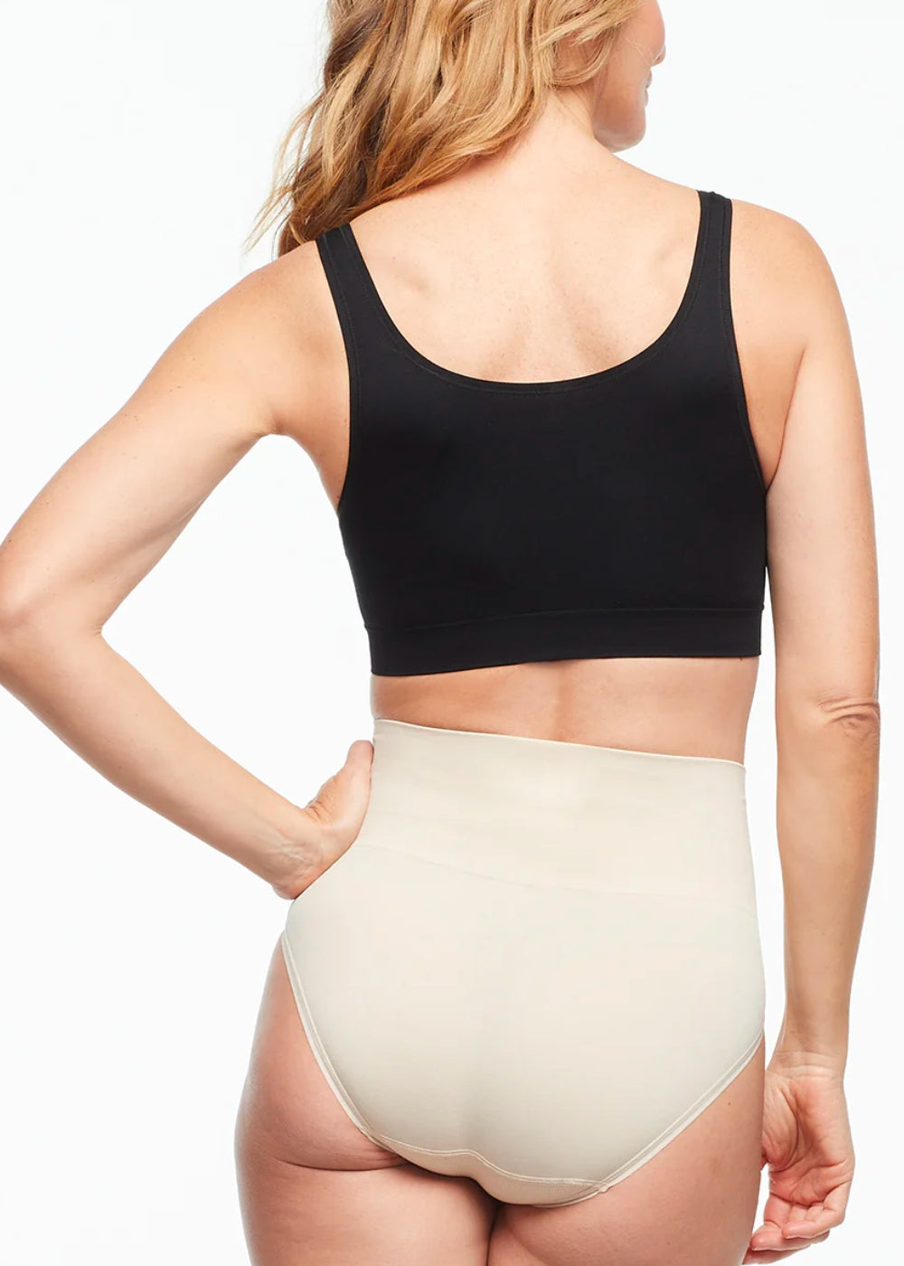 Eva Square Neck Bralette w/ Removable Pads(Black,S/M)