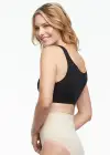 Eva Square Neck Bralette w/ Removable Pads(Black,S/M)