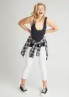 Non-Shaping Tank Top(Black,S/M)