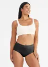 Non-Shaping Retro Brief(Black Shadow Stripe,M)