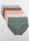 5 pack Non-Shaping Retro Brief - Shadow Stripe