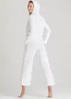 Cropped Hoodie(White,XS)