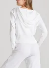 Cropped Hoodie(White,XS)