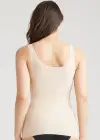 6-in-1 Shapewear Tank Top(Frappe,S)