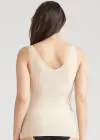 6-in-1 Shapewear Tank Top(Frappe,S)