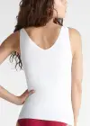6-in-1 Shapewear Tank Top(White,S)