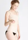 6-in-1 Shapewear Tank Top(Frappe,S)