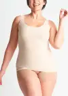 6-in-1 Shapewear Tank Top(Frappe,S)