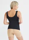 Boyfriend Yummie Tummie® 3-Panel Shapewear Tank Top(Black,XS)