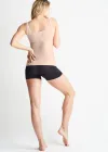 Boyfriend Yummie Tummie® 3-Panel Shapewear Tank Top(Almond,XS)