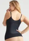 Alice Yummie Tummie® 3-Panel Shapewear Tank Top(Black,S)