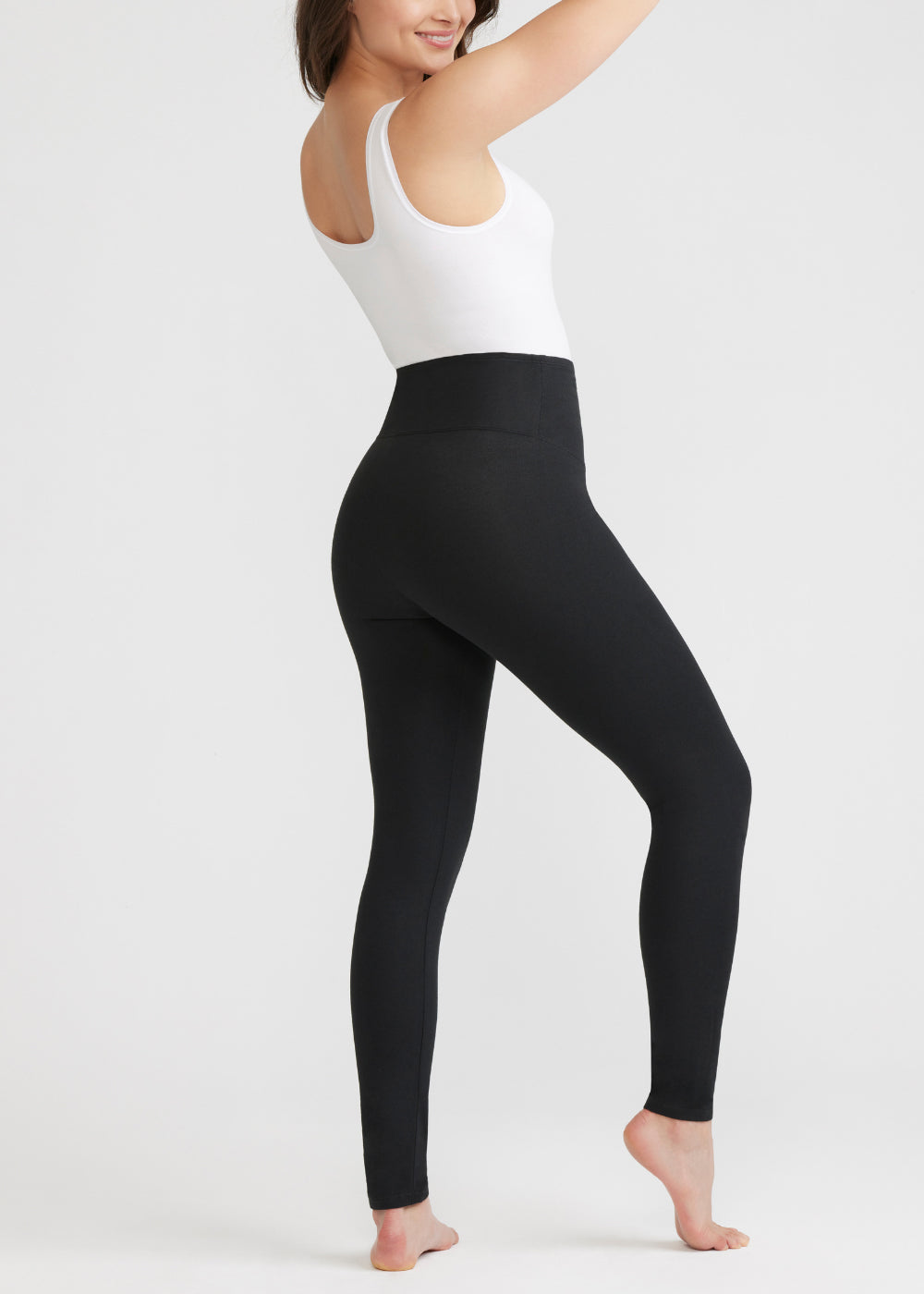 Rachel Shaping Legging - 360Sculpt™ Cotton(Black,XS)