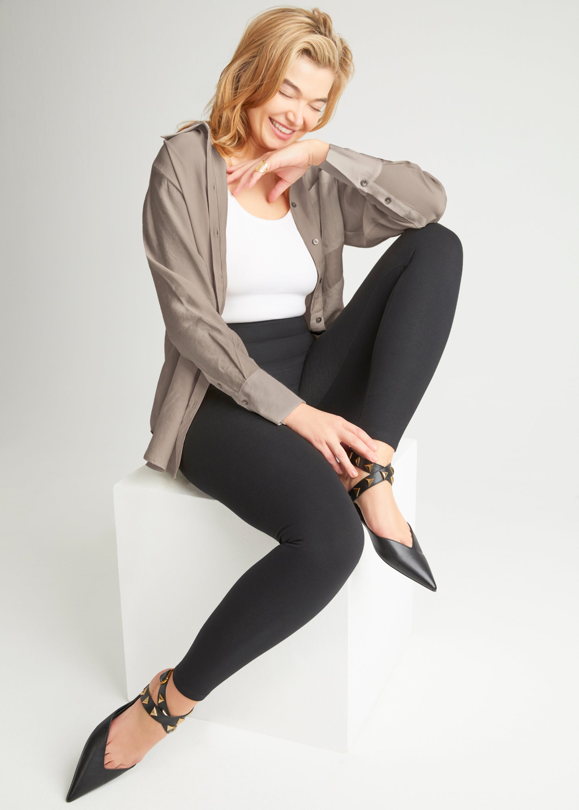 Rachel Shaping Legging - 360Sculpt™ Cotton(Black,XS)