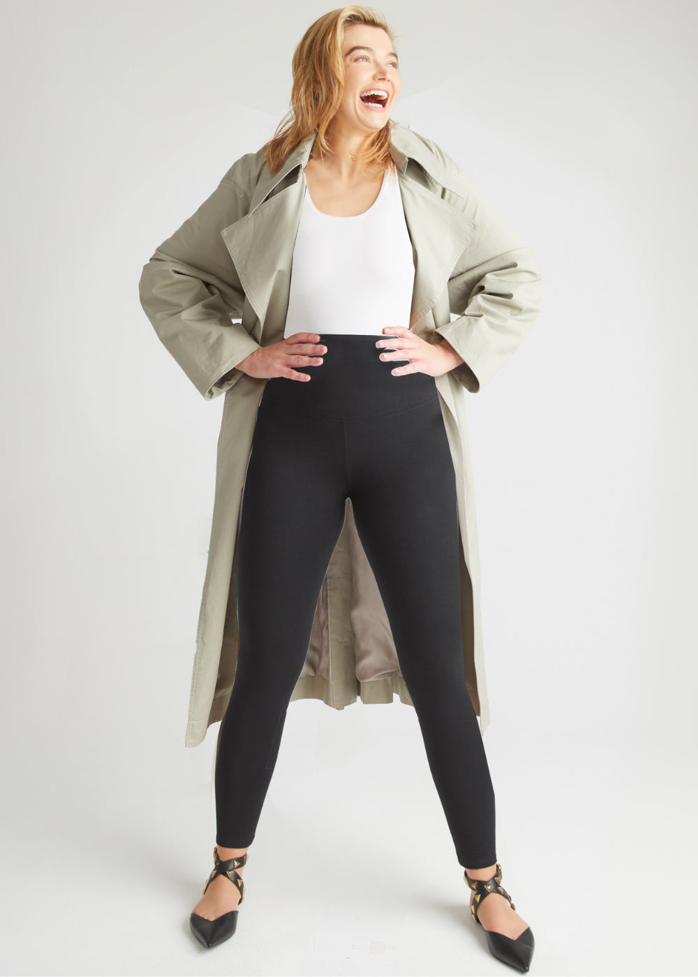 Rachel Shaping Legging - 360Sculpt™ Cotton(Black,XS)