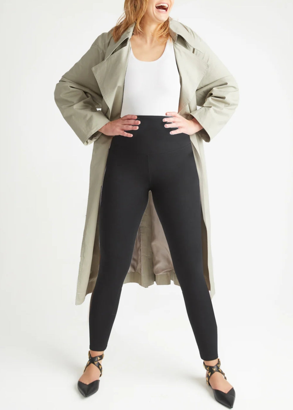 Rachel Shaping Legging - 360Sculpt™ Cotton(Black,XS)
