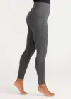 Rachel Shaping Legging - 360Sculpt™ Cotton(Heather Charcoal,XS)