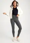 Rachel Shaping Legging - 360Sculpt™ Cotton(Heather Charcoal,XS)