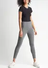 Rachel Shaping Legging - 360Sculpt™ Cotton(Heather Charcoal,XS)