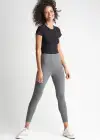 Rachel Shaping Legging - 360Sculpt™ Cotton(Heather Charcoal,XS)